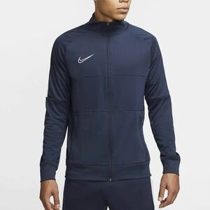 EUC Nike DriFit Full Zip Navy Blue Track Jacket with White Details‎ Unisex Small